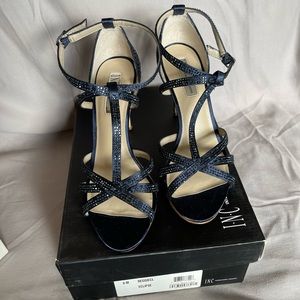 INC Navy Blue Sandals